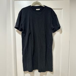 Madewell short sleeve t shirt cotton mini dress